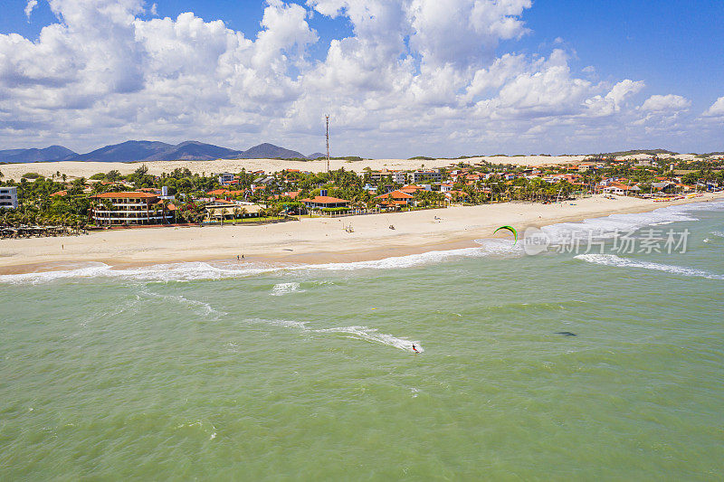 Cumbuco beach, Ceará, Brazil